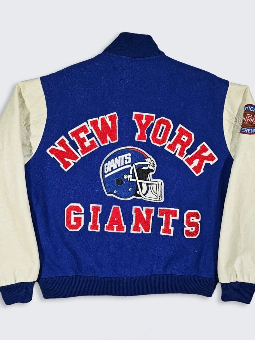 New York Giants Vintage 80s Chalk Line Varsity Jacket